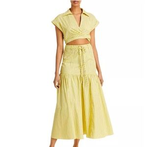 DEREK LAM 10 CROSBY
CHARLENE COTTON CUTOUT SHIRTDRESS